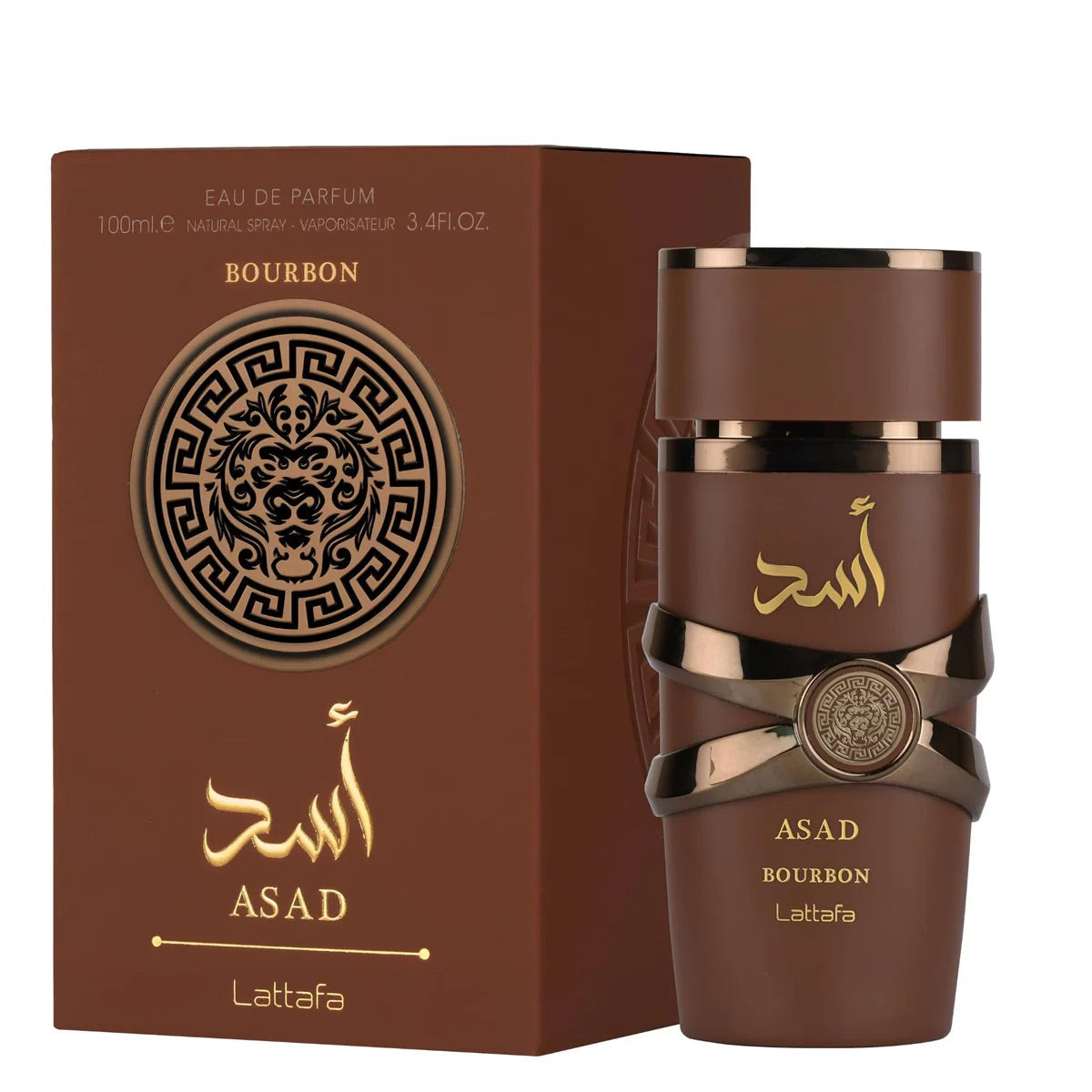 Lattafa Asad Bourbon 3.4Oz Edp