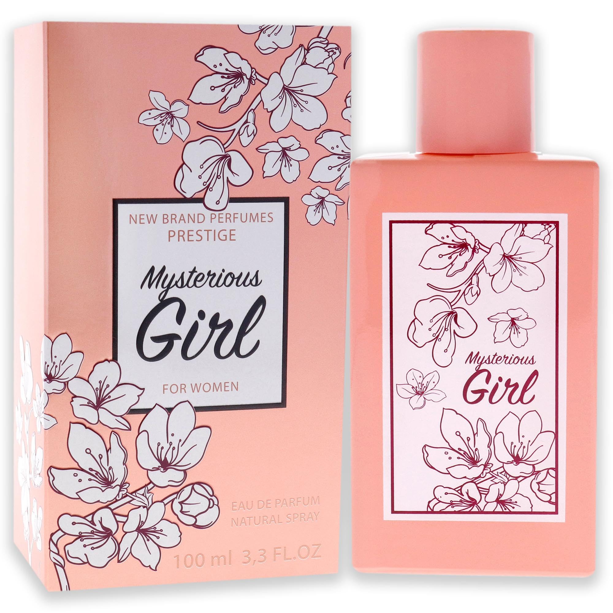 New Brand Prestige Mysteroius Girl 3.3Oz EDP